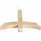 Ekena Millwork Bellingham Rough Sawn Timber Gable Bracket, Douglas Fir, 36"W x 24"H x 4"D x 4"F, 16/12 Pitch GBW036X24X0404BEL00RDF - alternate 5